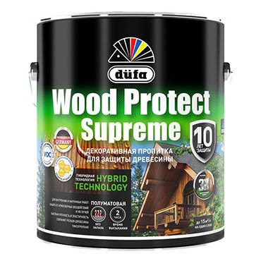 WOOD PROTECT Supreme, тиковое дерево 0,75л "Dufa" Пропитка